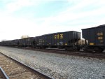 CSX coal cars loaded 